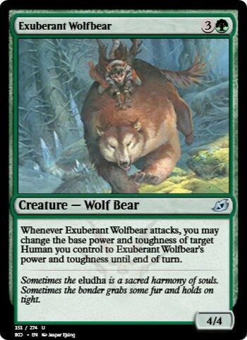 Exuberant Wolfbear