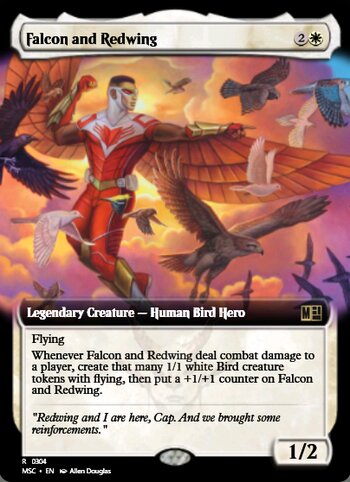 Falcon and Redwing