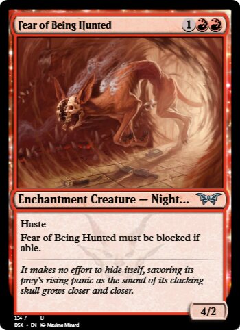 Fear of Being Hunted