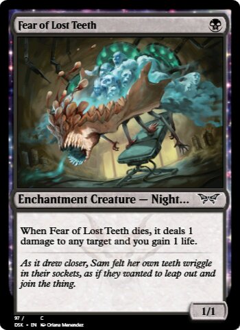 Fear of Lost Teeth