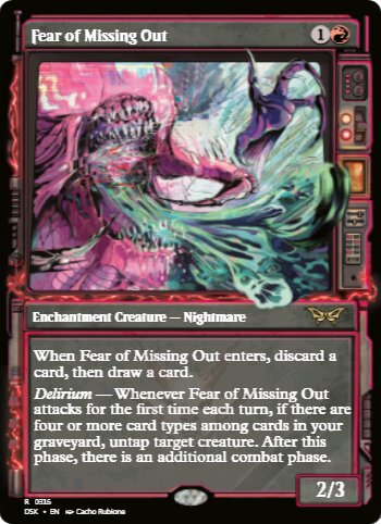 Fear of Missing Out
