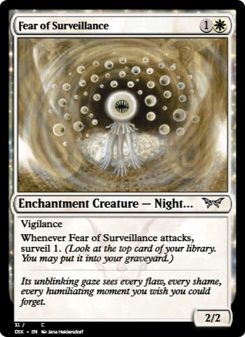 Fear of Surveillance