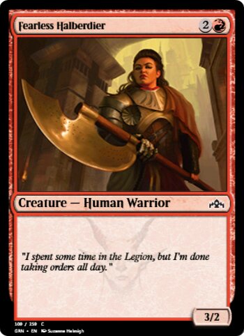 Fearless Halberdier