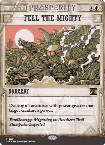Fell the Mighty
