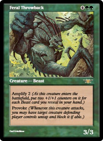 Feral Throwback