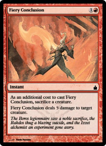 Fiery Conclusion