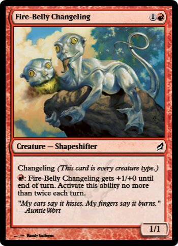 Fire-Belly Changeling