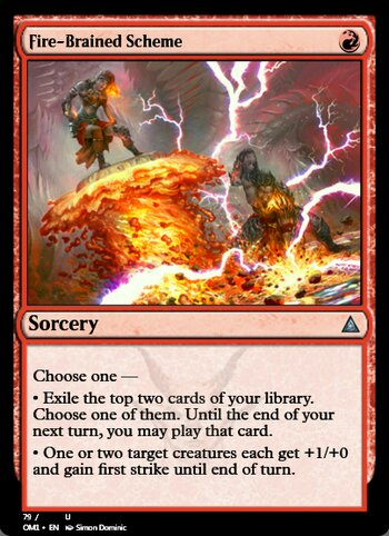 Fire-Brained Scheme