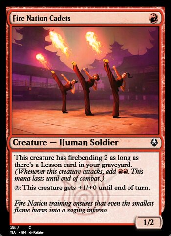 Fire Nation Cadets