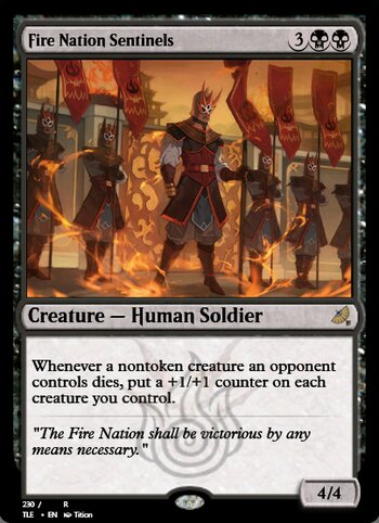 Fire Nation Sentinels