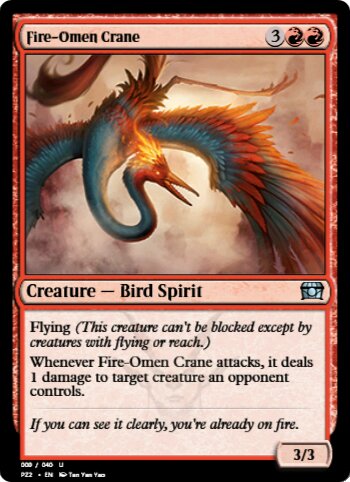 Fire-Omen Crane