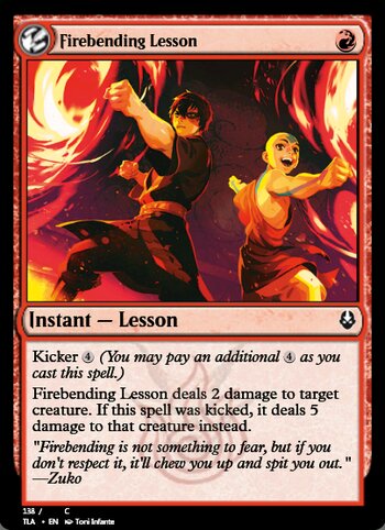 Firebending Lesson