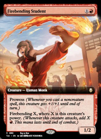 Firebending Student