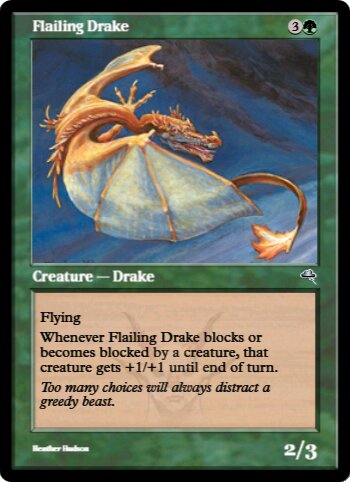Flailing Drake