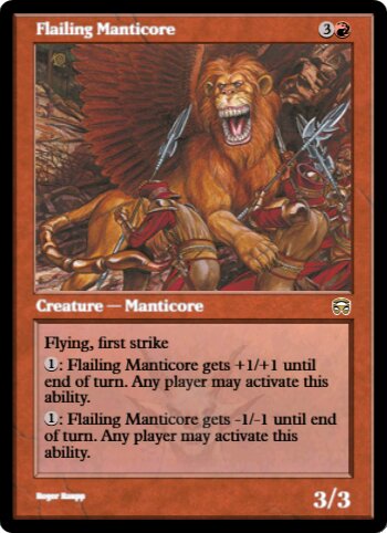 Flailing Manticore