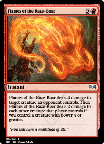 Flames of the Raze-Boar