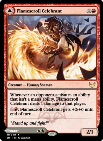 Flamescroll Celebrant