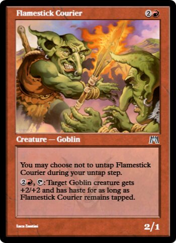 Flamestick Courier