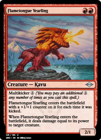 Flametongue Yearling