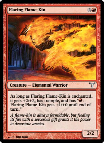 Flaring Flame-Kin