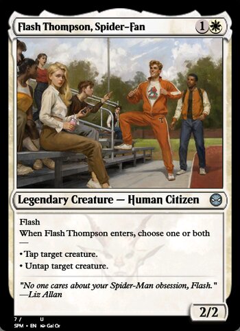 Flash Thompson, Spider-Fan