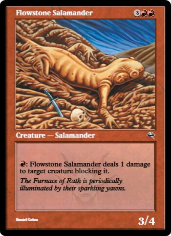 Flowstone Salamander