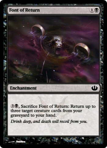 Font of Return