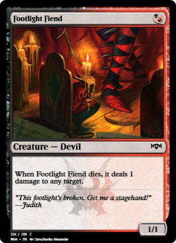 Footlight Fiend