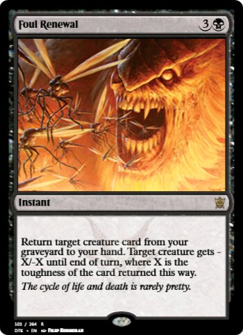 Foul Renewal