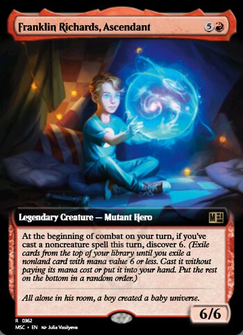 Franklin Richards, Ascendant