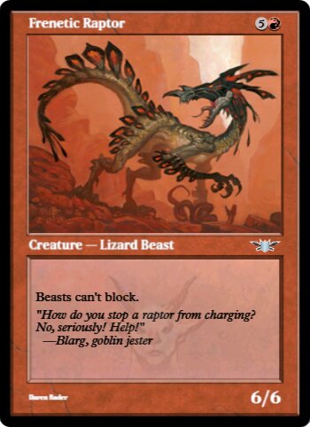 Frenetic Raptor