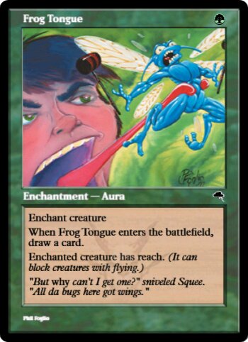 Frog Tongue