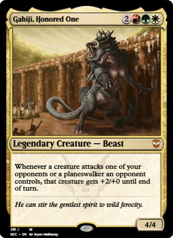 Gahiji, Honored One
