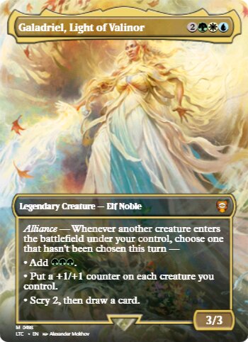 Galadriel, Light of Valinor