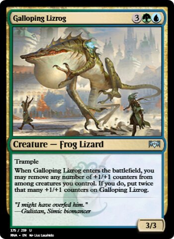 Galloping Lizrog