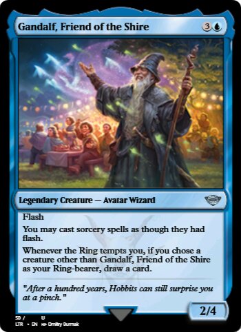Gandalf, Friend of the Shire