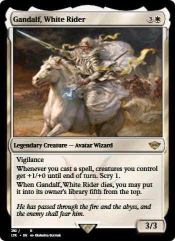 Gandalf, White Rider
