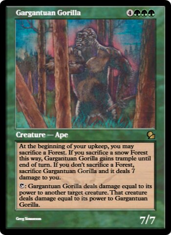 Gargantuan Gorilla