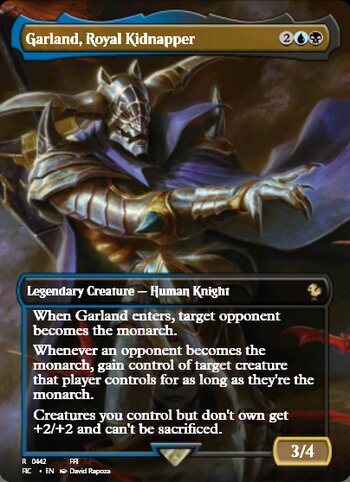 Garland, Royal Kidnapper