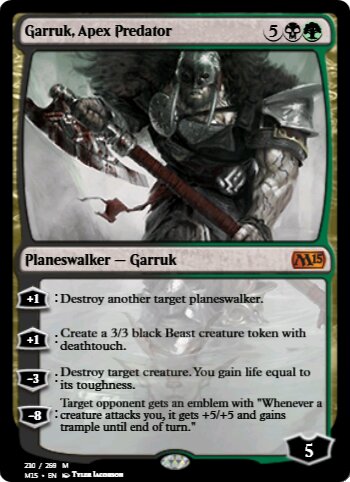 Garruk, Apex Predator