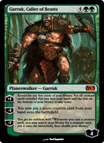 Garruk, Caller of Beasts