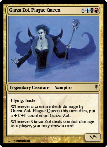 Garza Zol, Plague Queen