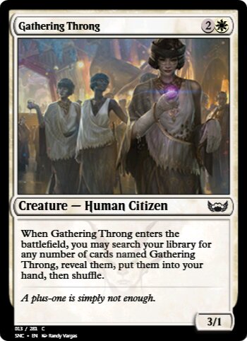 Gathering Throng