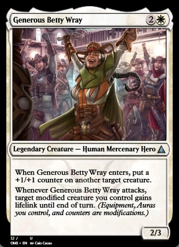 Generous Betty Wray