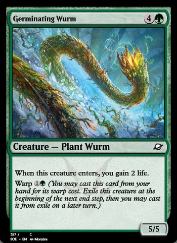 Germinating Wurm