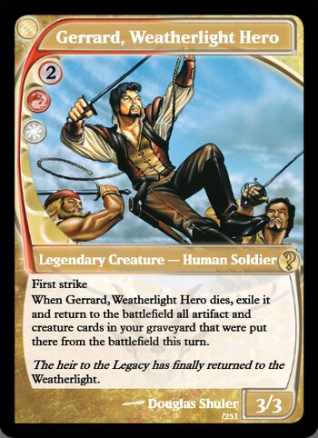 Gerrard, Weatherlight Hero