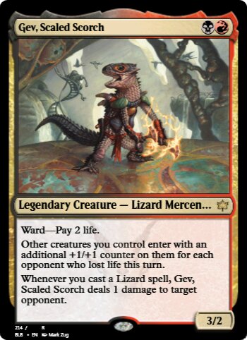 Gev, Scaled Scorch