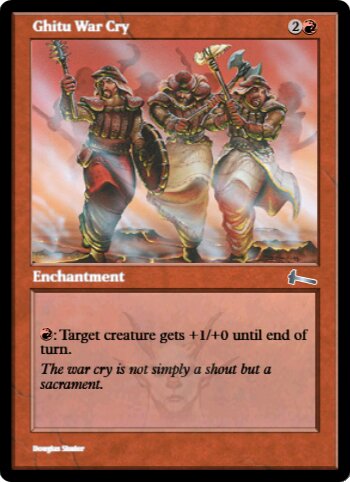 Ghitu War Cry
