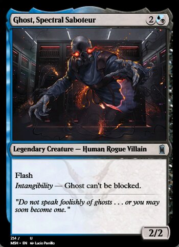 Ghost, Spectral Saboteur