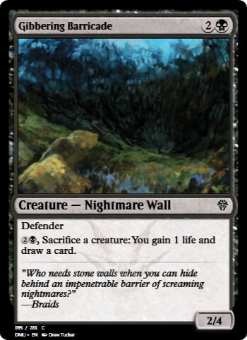 Gibbering Barricade